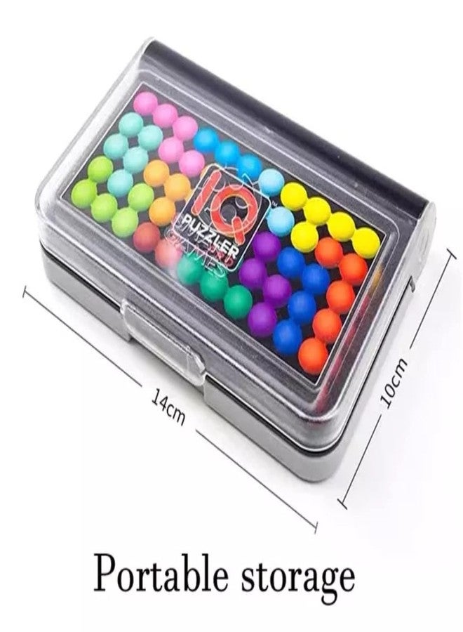 Dherik Tradworld IQ Smart Game,Travel Game for Kids and Adults,Brain Game IQ Games with 120 chalenges (Smart Game) - Image 2